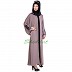 Front open Islamic dress- Mountbatten Pink Front open Islamic dress- Mountbatten Pink